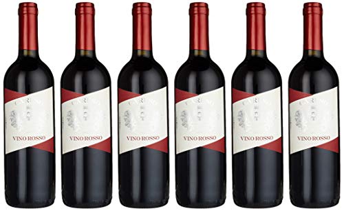 FOXCUP Vinicola Tombacco Caruso rosso VdT halbtrocken (6 Flaschen), 6er Pack (6 x 750 ml) von FOXCUP