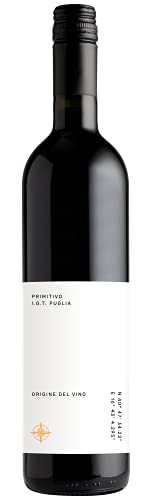 Vinicola Tombacco ORIGINE DEL VINO - Primitvo IGT, Rotwein aus Italien, Trocken, Apulien trocken (1 x 0.75 l) von Vinicola Tombacco