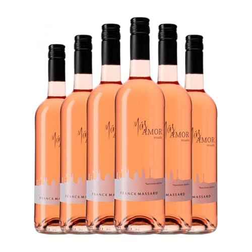 Vino Amor y Fantasía Más Amor Rosado 75 cl Rosé-Wein (Karton mit 6 Flaschen von 75 cl) von Vino Amor y Fantasía