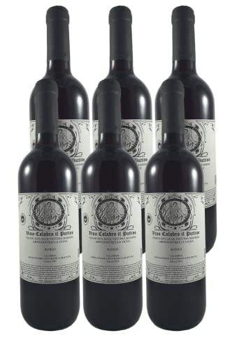 Vino Calabro il Puttino│ Rosso I.g.p. Calabria │750 ml │Gaglioppo │ Non filtrato │ (6 Bottiglie) von Vino Calabro il Puttino