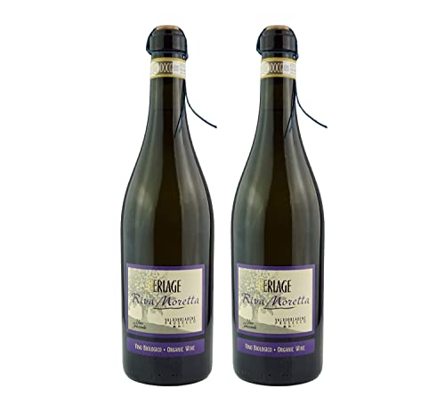 Italienischer Sekt Riva Moretta – Prosecco DOCG – Bio Vegan (2 x 0.75 l) von Vino Eli.D