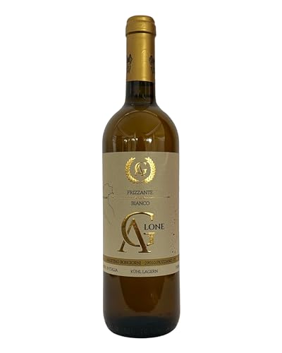 Galone Bianco Weißwein - Lieblicher Premium Schaumwein aus Italien, Ideal für Dinner & Feiern, Fruchtig, Zitrus, Moskato, Perfekt für Weinliebhaber, 750ml Schaumwein (3) von Vino Galone