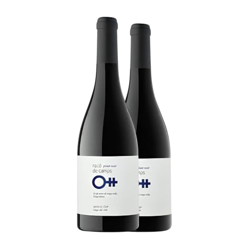 El Cep Racó de Camps Negre Spätburgunder Penedès Alterung 75 cl Rotwein (Karton mit 2 Flaschen von 75 cl) von Vins El Cep