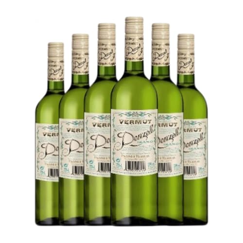 Wermut Padró Donzell Blanco 75 cl (Karton mit 6 Flaschen von 75 cl) von Vins Padró i Família