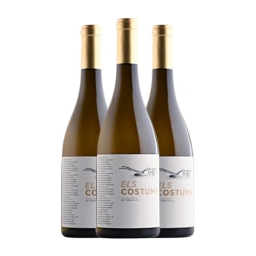 Vinyes del Convent Els Costums Blanc Terra Alta 75 cl Weißwein (Karton mit 3 Flaschen von 75 cl) von Vinyes del Convent