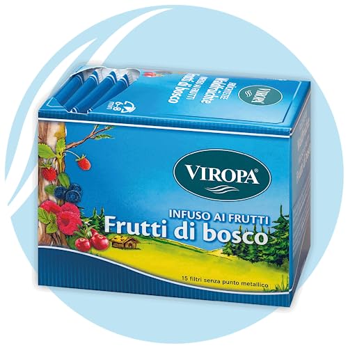 Viropa Import Viropa Infuso Ai Frutti Di Bosco 15 Bustine Da 2,5 G von Viropa