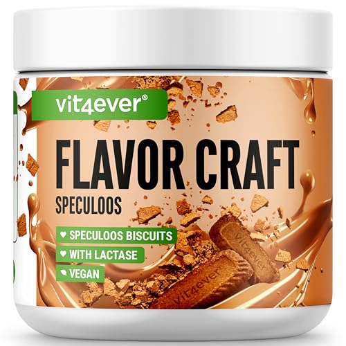 Geschmackspulver Spekulatius 250 g - Leckerer Geschmack und Süße - Vielseitig einsetzbar für Lebensmittel & Getränke - Flavour Powder - FLAVOR CRAFT von Vit4ever