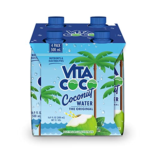 Vita Coco, Kokosnusswasser, 4 ml, 4 Stück von Vita Coco