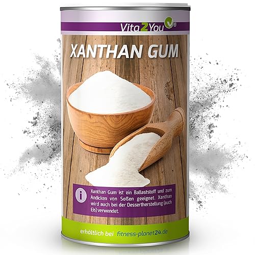 Vita2You Xanthan Gum 250g - Bindemittel - Glutenfrei - Xanthan Pulver in Lebensmittelqualität - Stabilisator - Vegan - Premium Qualität von Vita2You