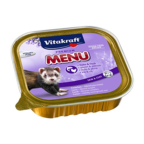 Vitakraft Premium Menü Nassfutter für Frettchen - 100 g von Vitakraft