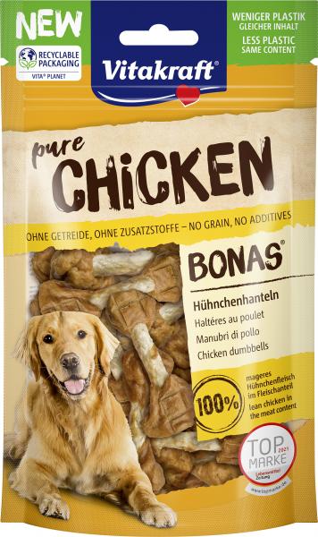 Vitakraft pure Chicken Bonas Hühnchenhanteln von Vitakraft