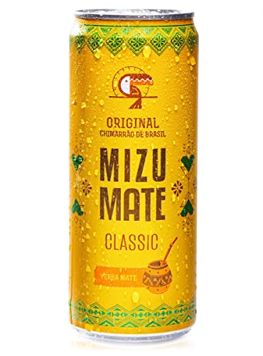 Mizu Mate Classic Yerba Mate Tee | Vitamizu | Brasilian karbonisiertes Getränk mit Mate-Tee | Natural energy | Kann 330ml von Vitamizu