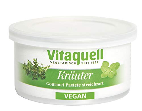 Vitaquell Kräuter Gourmet Pastete, 125 g Bio Pastete / Aufstrich von Vitaquell