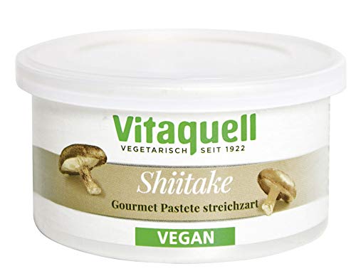 Vitaquell Shiitake Gourmet Pastete, 125 g Bio Pastete / Aufstrich von Vitaquell