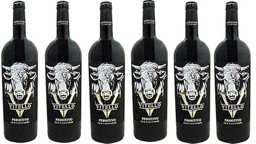 Vitello Old Vineyards Primitivo Puglia 2023-6 Flaschen zu 0,75 Liter von Vitello