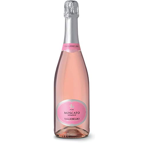 Italienischer Sekt Moscato Spumante Rose Viticultori Vallebelbo Spumante dolce (1 flasche 75 cl.) von Viticultori Vallebelbo Spumante dolce