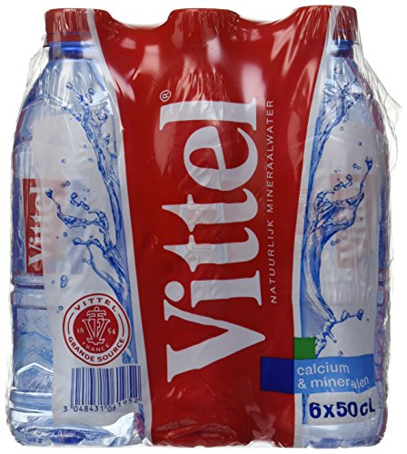 Vittel Vittel set von 6 flaschen natürliches mineralwasser 50 cl - set aus 2 von Vittel