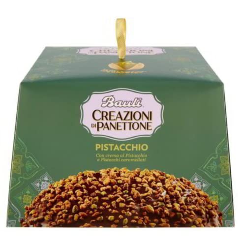 Bauli creazioni di panettone pistacchio mit Pistaziencreme und karamellisierten Pistazien 750g von Vittleitaly