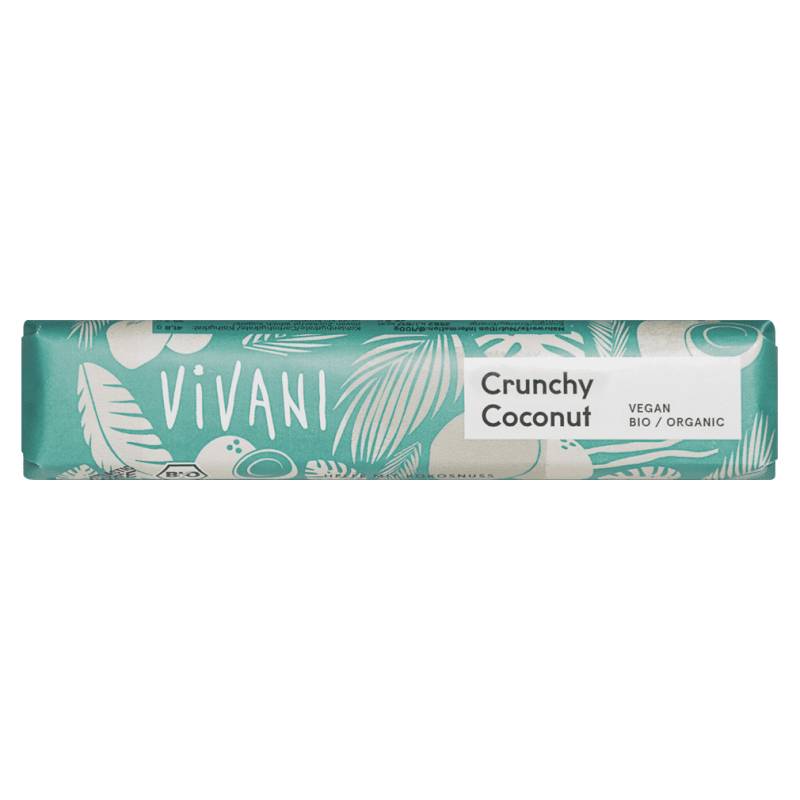 Bio Crunchy Coconut Schokoriegel von Vivani