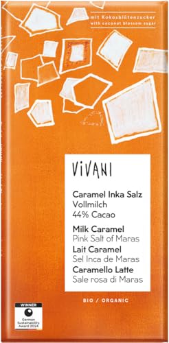 Caramel Inka Salz 18 x 80 gr von Vivani