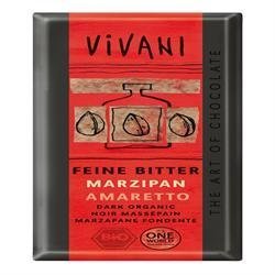 Dark Marzipan Amaretto Schokolade 100 g von Vivani