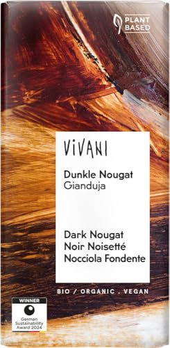 Dunkle Nougat Gianduja von Vivani