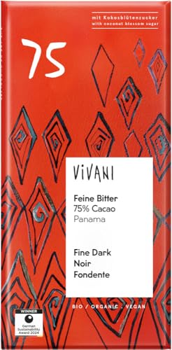 Feine Bitter 75% Cacao Panama von Vivani