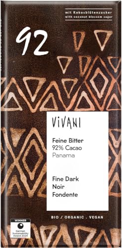 Feine Bitter 92% Cacao von Vivani