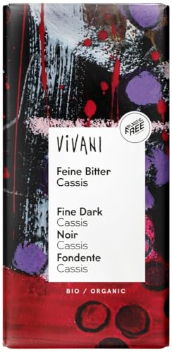 Feine Bitter Cassis 12 x 100 gr von Vivani