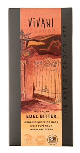 Vivani Bio Edel Bitter 70% Cacao (1 x 100 gr) von Vivani