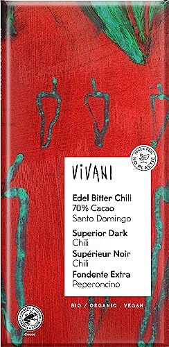 Edel Bitter Chili 70% Cacao von Vivani