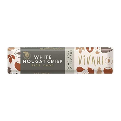 Vivani Bio Schokolade | White Nougat Crisp | 11 x 35g von Vivani