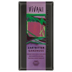 Vivani Bio Zartbitter GanzNuss (1 x 100 gr) von Vivani