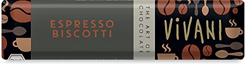 Vivani - Espresso Biscotti Schokoriegel - 40 g - 18er Pack von Vivani