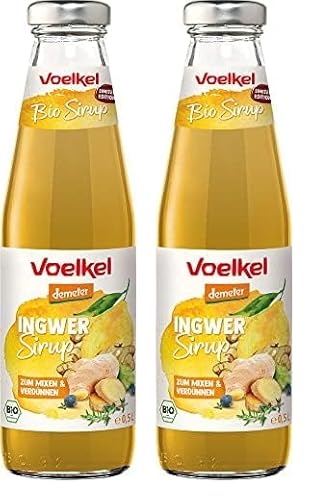 Voelkel Bio Sirup Ingwer (6 x 0,5l) (Packung mit 2) von Voelkel GmbH