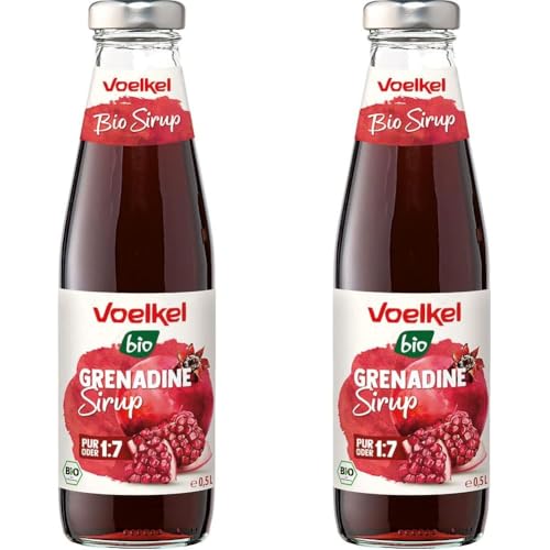 Voelkel GmbH Voelkel Bio Sirup Grenadine (6 x 0,5l) (Packung mit 2) von Voelkel GmbH