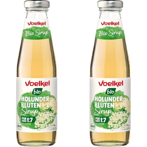 Voelkel GmbH Voelkel Bio Sirup Holunderblüten (6 x 0,5l) (Packung mit 2) von Voelkel GmbH