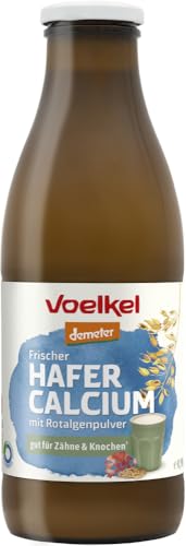 Frischer Hafer Calcium mit Rotalgenpulver von Voelkel