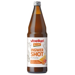 Ingwer-Kurkuma-Shot MEHRWEG Pfand 0,15  von Voelkel