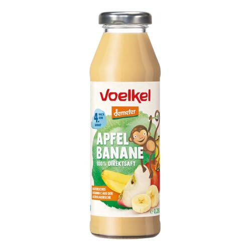 Voelkel Apfel Banane, 100% Direktsaft, Demeter, 0,28l (1) von Voelkel