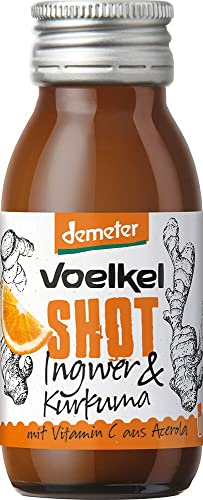 Voelkel Bio Shot Ingwer & Kurkuma (2 x 60 ml) von Voelkel