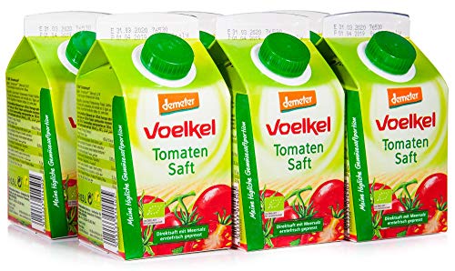 Voelkel Bio Tomate Direktsaft mit Ur-Steinsalz (6 x 500 ml) von Voelkel