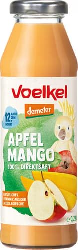 Voelkel DEMETER Apfel Mango nach dem 12. Monat (0.28 l) von Voelkel