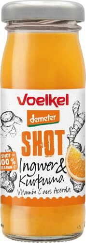 Voelkel DEMETER Shot Ingwer & Kurkuma (0.09 l) von Voelkel