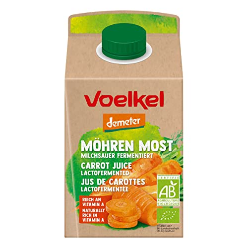 Voelkel - Möhrensaft 100% Direktsaft bio - 0,5 l - 6er Pack von Voelkel