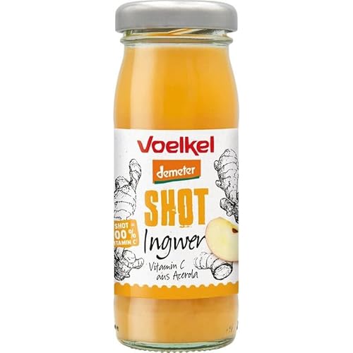 Voelkel Shot - Ingwer 95ml (4er Pack) von Voelkel