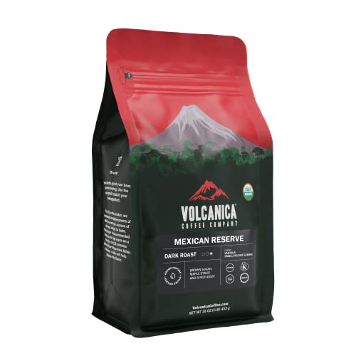 Volcanica Gourmet Coffee Mexikanischen kaffee, ganz bohne, frisch geröstete, 16-ounce von Volcanica Coffee