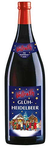 Vollrath Glüh-Heidelbeer Glühwein aus Heidelbeerwein 3 x 1,0 Liter von Vollrath