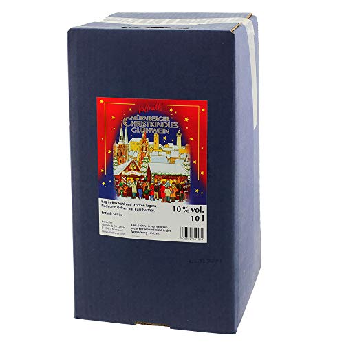 Vollrath Nürnberger Christkindles Glühwein Rot 10 Liter Bag in Box von Vollrath