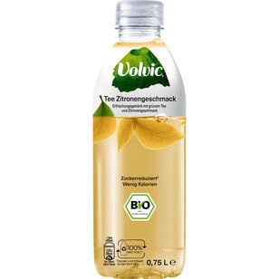 Volvic BIO Tee mit Zitronengeschmack, 12er Pack (12 x 0.75 l) EINWEG von Volvic